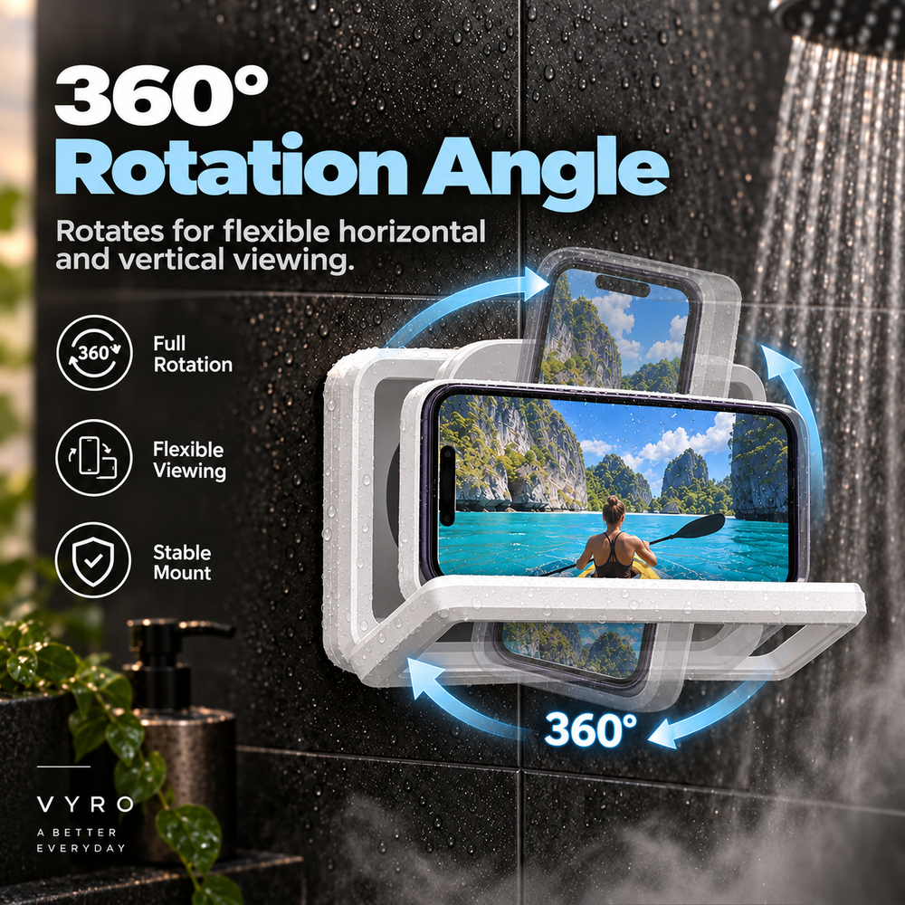 VYRO Shower Phone Holder