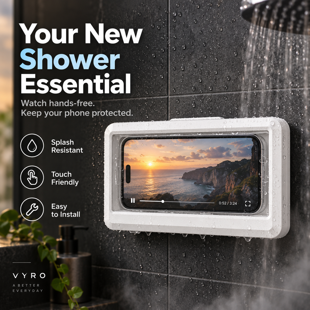 VYRO Shower Phone Holder